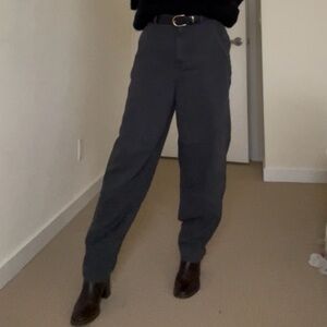 Everlane Chino Buttersoft Dark Gray Pants size 6